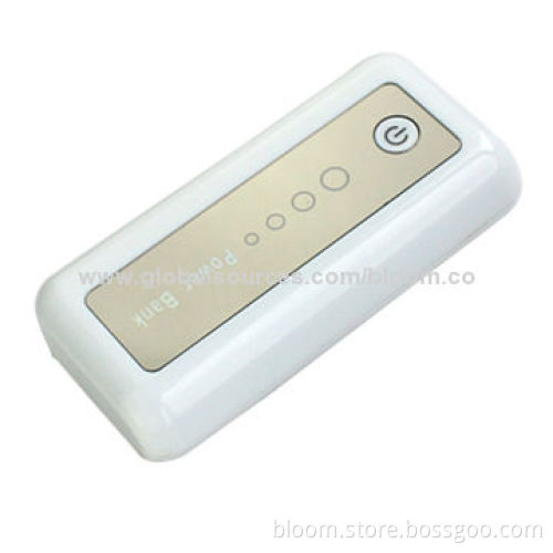 5,600mAh Portable Power Bank with LED Flashlight, 18650 Lithium BatteryNew